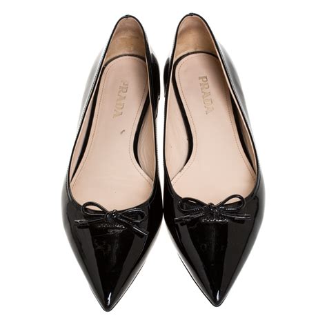 prada ballerina flats womens shoes|Prada luxury shoes.